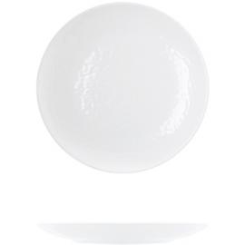 Coupe Plate - Melamine - Osaka - White - 23cm (9&quot;)