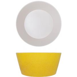 Round Bowl - Melamine - Seville - Lemon Yellow - 22cm (8.7&quot;) - 2.5L (88oz)