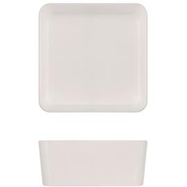 Square Dish - Bento Box Insert - Melamine - Tokyo - White - 17cm (6.75&quot;) - 1.4L (49.25oz)