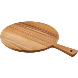 Pizza Paddle - Short Handle - Acacia Wood - 36cm (14")