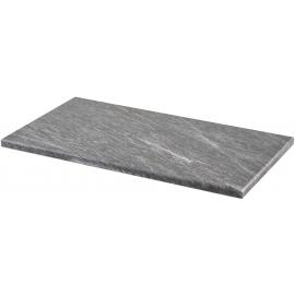 Platter - Rectangular - Marble - Dark Grey - GN 1/3