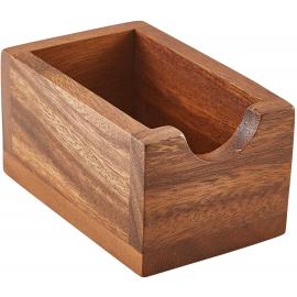 Packet Holder - Acacia Wood - 11cm (4.3&quot;)