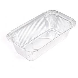 Foil Takeaway Container - Oblong - Aluminium Foil - No 6 - Oblong - 86cl (30oz)