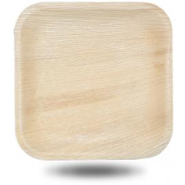 Square Plate - Biodegradable - Palm Leaf - 15cm (6")