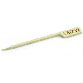 Paddle Pick - Vegan - Bamboo - 9cm (3.5&quot;)