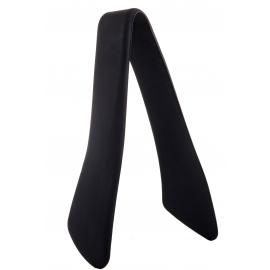 Tongs - All Purpose - Silicone Coated Stainless Steel - Black - 23cm (9&quot;)