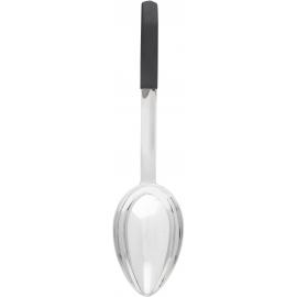 Serving Spoon - Solid - Anti Microbial Handle - Stainless Steel - 38cm (15&quot;) - 18cl (6oz)