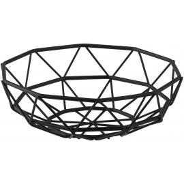 Round Basket - Delta - Black - 15cm (6&quot;)