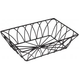 Rectangular Basket - Petal - Black - 22.5cm (8.9")