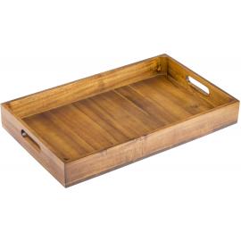 Wooden Serving Or Display Tray - Brown - GN 1/1