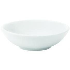 Mini Round Sauce Dish - Porcelain - Titan - 8cm (3&quot;)