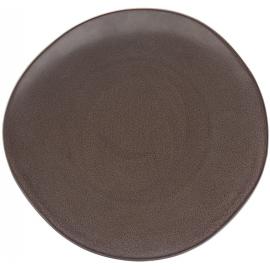 Plate - Porcelain - Sienna - Brown - 27cm (10.5&quot;)