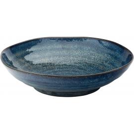 Coupe Bowl - Round - Porcelain - Azure - Blue - 21cm (8.3&quot;)