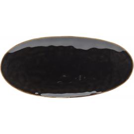 Plate - Oval - Porcelain - Kelp - 26.5cm (10.4&quot;)