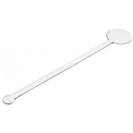 Cocktail Stirrer - Disc Topped - Stainless Steel - 18cm (7&quot;)