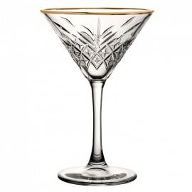 Martini Glass - Gold Rim - Timeless Vintage - 23cl (8oz)