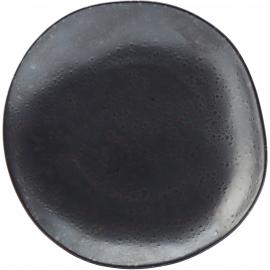 Round Plate - Porcelain - Nero - Black - 19cm (7.5&quot;)