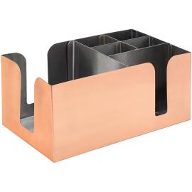 Bar Caddy - Copper Plated - 25cm (9.9&quot;)