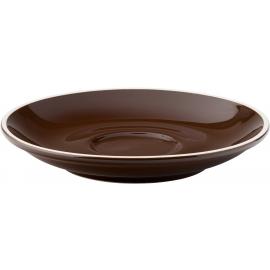 Saucer - Porcelain -  Barista - Brown - 14.5cm (5.5&quot;)