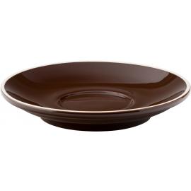 Saucer - Porcelain -  Barista - Brown - 15.5cm (6&quot;)