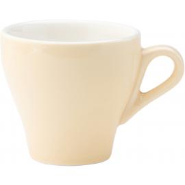 Coffee Cup - Tulip - Porcelain - Barista - Cream - 18cl (6.25oz)