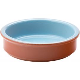 Tapas Dish - Terracotta - Estrella - Light Blue - 11cm (4.5&quot;)