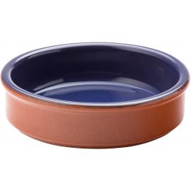Tapas Dish - Terracotta - Estrella - Dark Blue - 10cm (4&quot;)