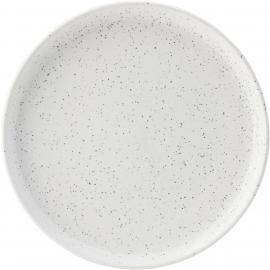 Round Plate - Porcelain -  Raw - White - 25cm (10&quot;)
