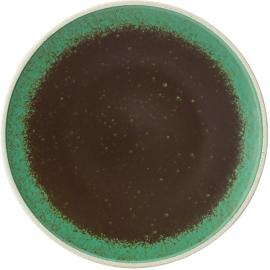 Round Plate - Porcelain - Pistachio - 25.5cm (10&quot;)