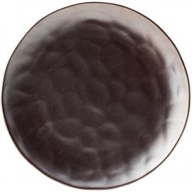 Round Plate - Porcelain - Apollo - Bronze - 28cm (11&quot;)