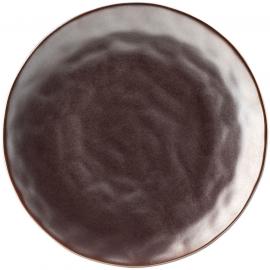 Round Plate - Porcelain - Apollo - Bronze - 25.5cm (10&quot;)