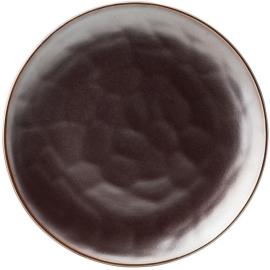 Round Plate - Porcelain - Apollo - Bronze - 21.5cm (8.5&quot;)