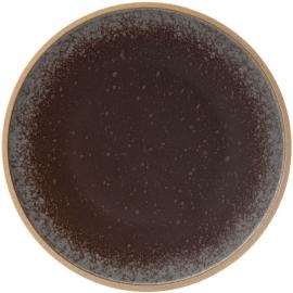 Round Plate - Porcelain - Truffle - 21cm (8.25&quot;)