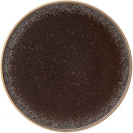 Round Plate - Porcelain - Truffle - 25.5cm (10&quot;)