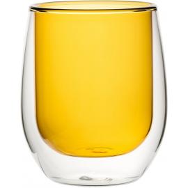 Water Glass - Double Walled - Amber - 27cl (9.7oz)