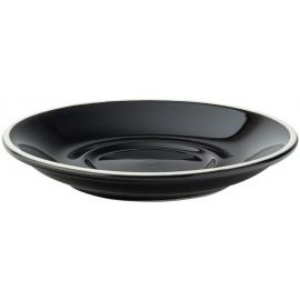 Saucer - Porcelain - Barista - Black - 15.5cm (6&quot;)