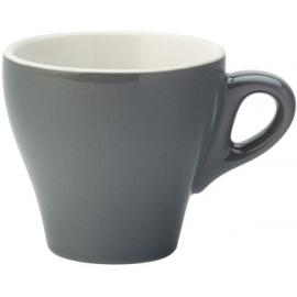 Coffee Cup - Tulip - Porcelain - Barista - Grey - 18cl (6.25oz)