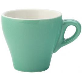 Coffee Cup - Tulip - Porcelain - Barista - Green - 18cl (6.25oz)