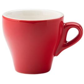 Coffee Cup - Tulip - Porcelain - Barista - Red - 18cl (6.25oz)