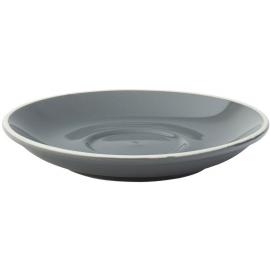 Saucer - Porcelain - Barista - Grey - 14.5cm (5.5&quot;)