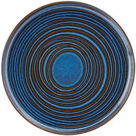 Coupe Plate - Stoneware - Santo - Cobalt - 28cm (11&quot;)