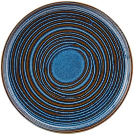 Coupe Plate - Stoneware - Santo - Cobalt - 22cm (8.5&quot;)