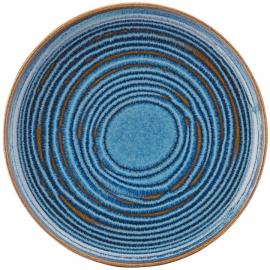 Coupe Plate - Stoneware - Santo - Cobalt - 17.5cm (7&quot;)