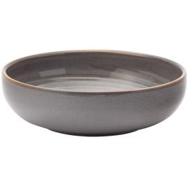 Round Bowl - Stoneware - Santo - Dark Grey - 16cm (6.25&quot;)
