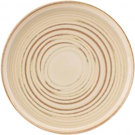 Coupe Plate - Stoneware - Santo - Taupe - 28cm (11&quot;)