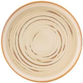 Coupe Plate - Stoneware - Santo - Taupe - 17.5cm (7&quot;)