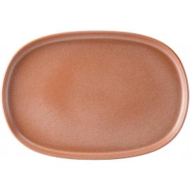 Plate - Rectangular - Stoneware - Pico - Cocoa - 33cm (13&quot;)