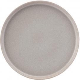 Coupe Plate - Stoneware - Pico - Grey - 28cm (11&quot;)