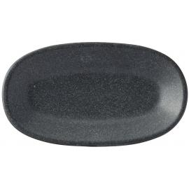 Coupe Plate - Oval - Deep - Porcelain - Murra Ash - 19.5cm (7.7&quot;)