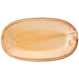 Coupe Plate - Oval - Deep - Porcelain - Murra Honey - 19.5cm (7.7&quot;)
